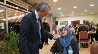 Edirne Valisi Sezer, jandarma personeli ve şehit aileleriyle iftarda buluştu