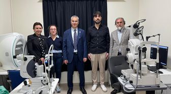 Ergani'de göz anjiyografi cihazı hizmete alındı
