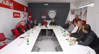 Erzurum'da kadınların kermes geliri Gazze için Kızılay'a bağışlandı