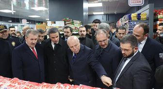 Erzurum'da uygun fiyata alışveriş imkanı sunan 'halk pazarı'nın 14'üncü şubesi açıldı