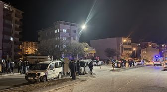 Erzurum'da zincirleme trafik kazasında 1 kişi yaralandı