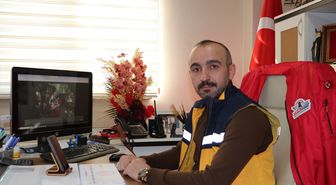 Erzurum İl Ambulans Servisi Başhekimi Taş, AA'nın 'Yılın Kareleri' oylamasına katıldı