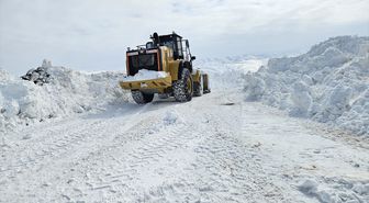 Erzurum, Tunceli ve Kars'ta kar nedeniyle 198 yerleşim yerinin yolu kapandı