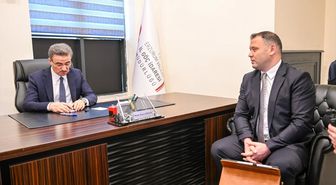Erzurum Valisi Aydın Baruş, İl Göç İdaresi'ni ziyaret etti