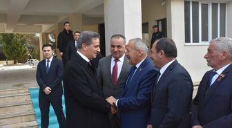 Erzurum Valisi olarak atanan Aydın Baruş, Gümüşhane'den uğurlandı