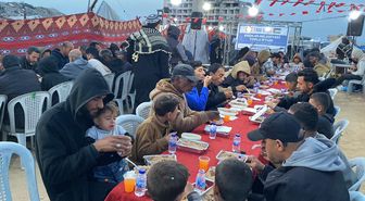 Esenler'den Gazze'ye iftar sofrası