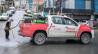 Esenyurt Belediyesinden haşere ve böceklere karşı mücadele