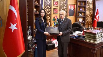 'Eserlerle Devlet Bahçeli' kitabı yayımlandı