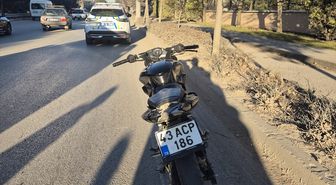 Eskişehir'de kaza yapan ehliyetsiz motosiklet sürücüsüne 200 bin lira ceza