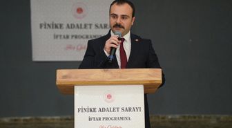 Finike'de adliye personeli iftar programında buluştu