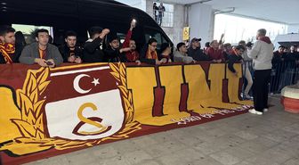 Galatasaray kafilesi Konya'ya geldi