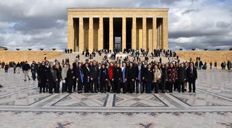 GALMED, Gaziantep'in gazilik unvanının 105. yılı dolayısıyla Ankara'ya ziyaret gerçekleştirdi