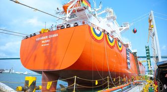 Gana Cumhurbaşkanı Mahama, Sahara LPG tankerini hizmete aldı