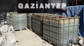 Gaziantep'te 7 bin litre gümrük kaçağı akaryakıt ele geçirildi