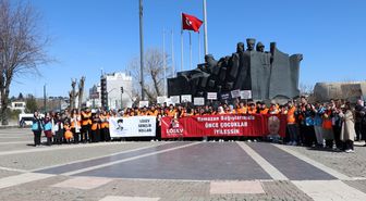 Gaziantep'te kanseri yenen gençlerden LÖSEV'e destek çağrısı