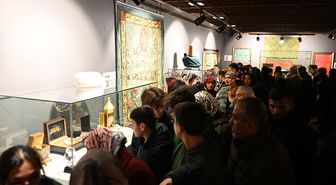 Gaziantep'te 'Mukaddes Emanetler Sergisi'ne yoğun ilgi