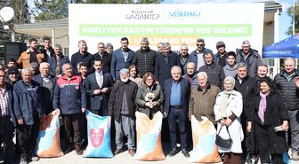 Gaziantep'te üreticilere hibe yem desteği sağlandı