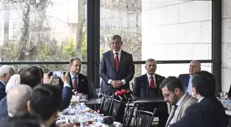 Gelecek Partisi Genel Başkanı Davutoğlu, parlamento muhabirleriyle bir araya geldi Açıklaması