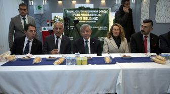 Gelecek Partisi Genel Başkanı Davutoğlu, Şanlıurfa'da iftar programında konuştu Açıklaması