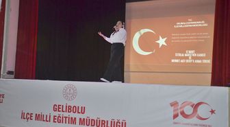 Gelibolu'da İstiklal Marşı'nın Kabulü ve Mehmet Akif Ersoy'u Anma Günü etkinliği düzenlendi