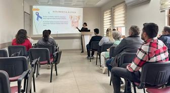 Gelibolu'da sağlık personeline 'kolorektal kanser' eğitimi