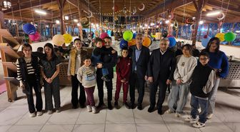 Gemerek KaymakamI Koca iftarda çocuklarla bir araya geldi