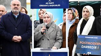 Giresun'da AK Parti ve Memur-Sen'den 28 Şubat açıklaması