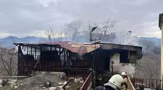 Giresun'da evde çıkan yangında yaşlı kadın öldü