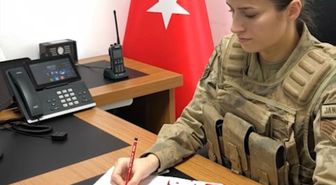 Giresun'dan öğrencilerin Siirt'teki jandarmaya gönderdiği mektuplara cevap yazıldı