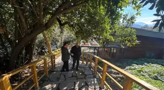 Giresun Valisi Koç, Giresun Adası'nda süren çalışmaları inceledi