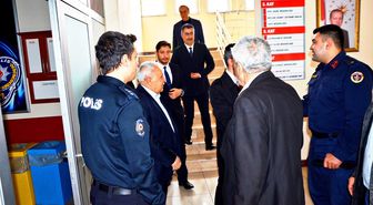 Göynücek'te bayramlaşma töreni düzenlendi