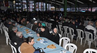 Gümüşhacıköy'de iftar programları düzenlendi