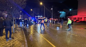Gümüşhane'de iki otomobilin çarpışması sonucu 1 kişi öldü, 3 kişi yaralandı