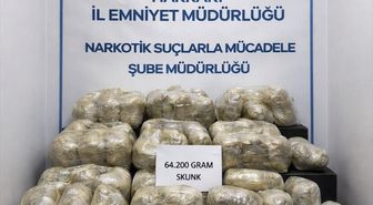 Hakkari'de 64 kilogram uyuşturucu ele geçirildi