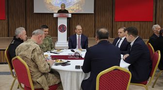 Hakkari'de bayramlaşma programı düzenlendi