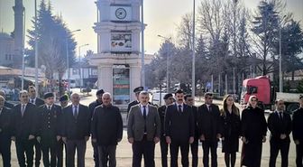 Hamamözü'nde 18 Mart Şehitleri Anma Günü ve Çanakkale Deniz Zaferi dolayısıyla tören yapıldı
