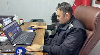 Hatay Büyükşehir Belediyesi İtfaiye 2. Bölge Şube Müdürü Kahraman, AA'nın 'Yılın Kareleri' oylamasına katıldı