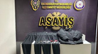 Hatay'da alışveriş merkezindeki mağazadan hırsızlık yapan zanlı tutuklandı