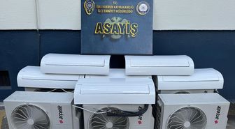 Hatay'da konteyner kentten çaldıkları klimaları satan 2 zanlı tutuklandı