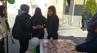 Havza 25 Mayıs Anadolu Lisesinde öğrencilere iftarlık lokma ikramı