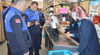 Havza'da zabıta ekipleri etiket ve hijyen denetimi yaptı