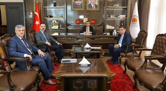 Havza Kaymakamı Ayvat ve Belediye Başkanı İkiz Samsun'da ziyaretlerde bulundu