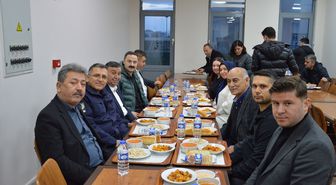 Havza Kaymakamı Ayvat ve KYK yurdunda öğrencilerle iftar yaptı