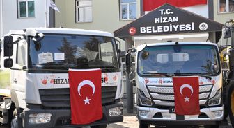 Hizan Belediyesi araç filosunu genişletiyor