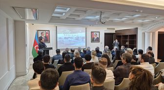 Hocalı Katliamı kurbanları, Azerbaycan'ın Tahran Büyükelçiliği'nde anıldı