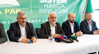 HÜDA PAR Genel Başkanı Yapıcıoğlu, Samsun'da konuştu Açıklaması