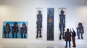 Hüsamettin Koçan'ın 'Ben Bu' sergisi CerModern'de açıldı