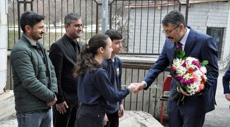 İçişleri Bakan Yardımcılığına atanan Hakkari Valisi Çelik'ten veda ziyaretleri