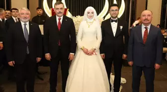 İçişleri Bakanı Çiftçi, eski AK Parti Milletvekili Yıldırım'ın oğlunun düğününe katıldı