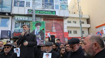 Iğdır'da ABD-İsrail'in İran'a saldırıları protesto edildi